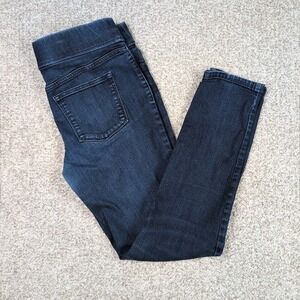 LRL Lauren Jeans Co. Modern Leggings Ralph Lauren Dark Wash Denim Size 10